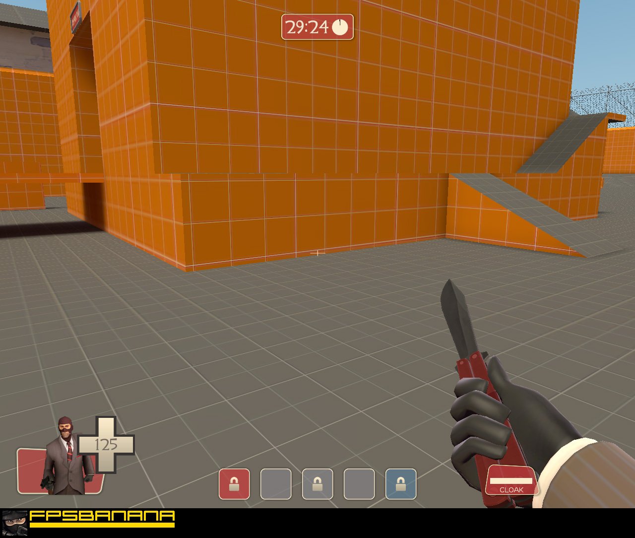 Red Butterfly Knife