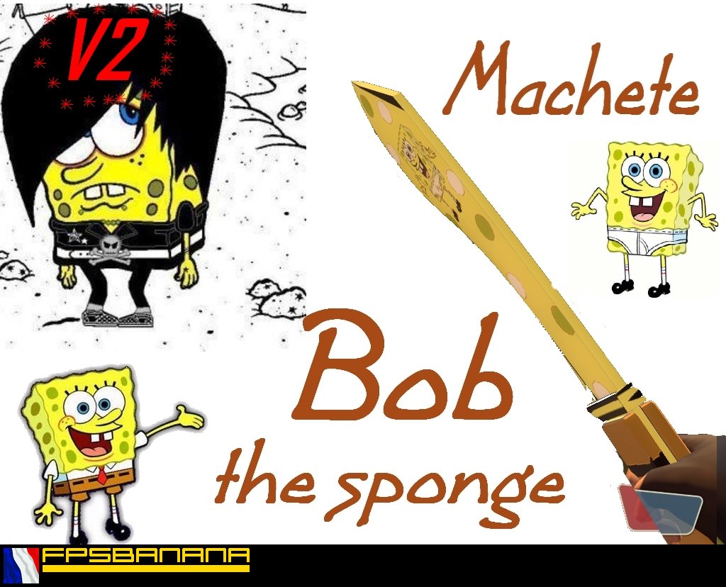 Machete Bob the sponge V2