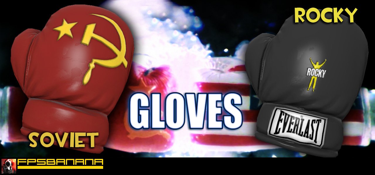 Soviet and Rocky Gloves