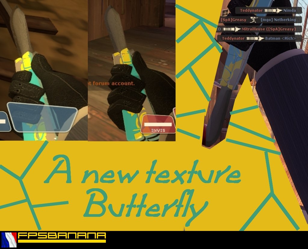 new texture butterfly