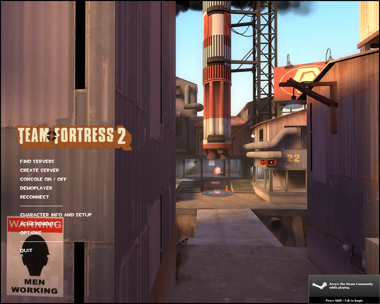 Dustbowl CP3 Menu