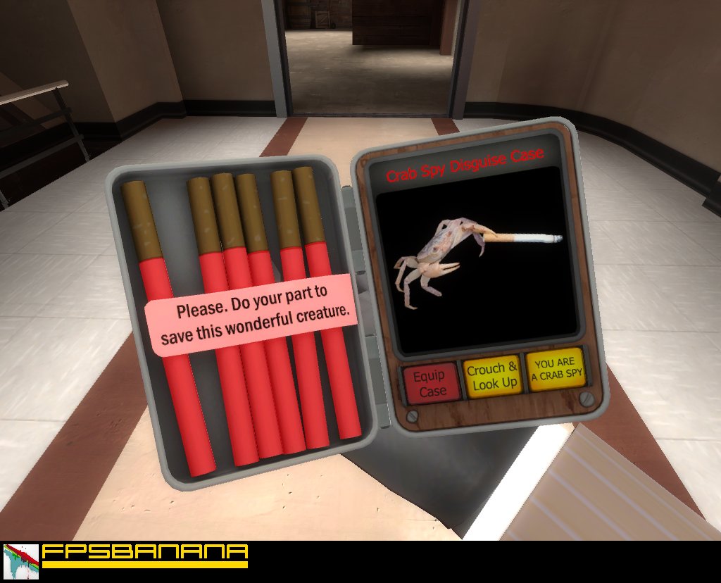 Crab Spy Disguise Case