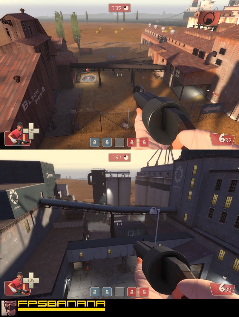 Black Mesa Vs. Aperture Science Decals