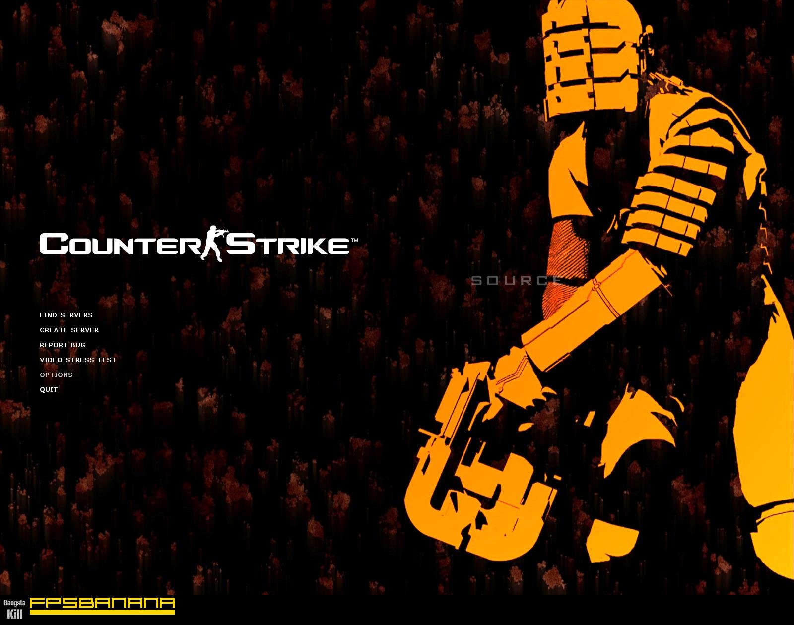 Dead Space menu background. [Counter-Strike: Source] [Mods]
