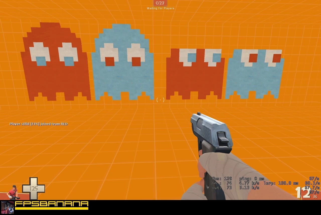 Pacman ghosts