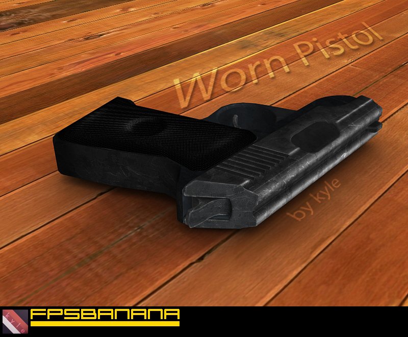 Worn Pistol