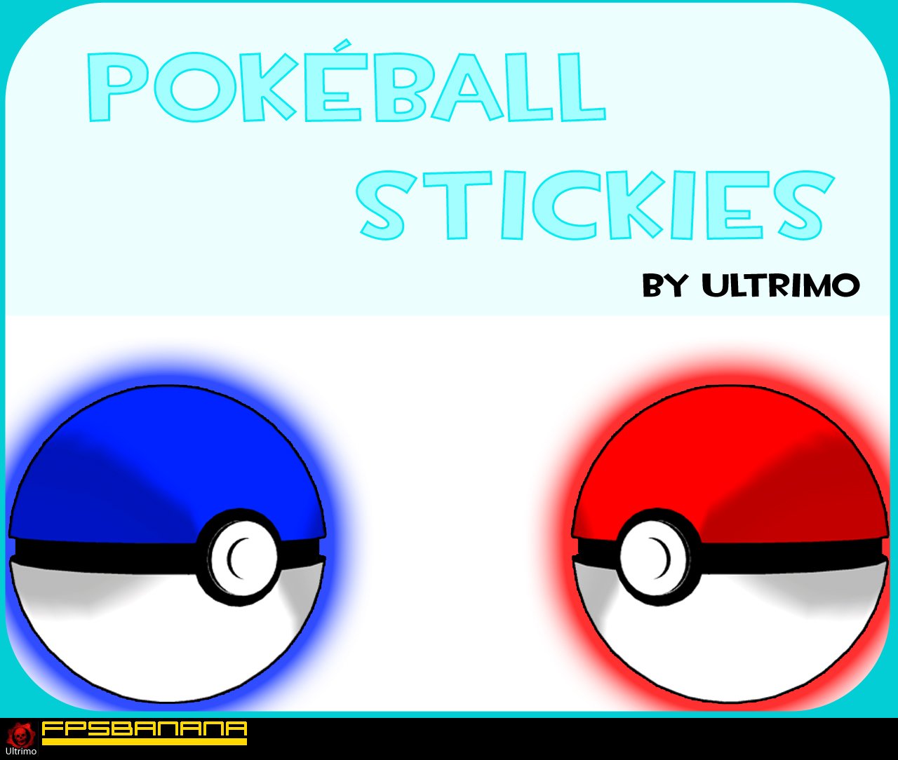 Pokémon Pokéball Stickies