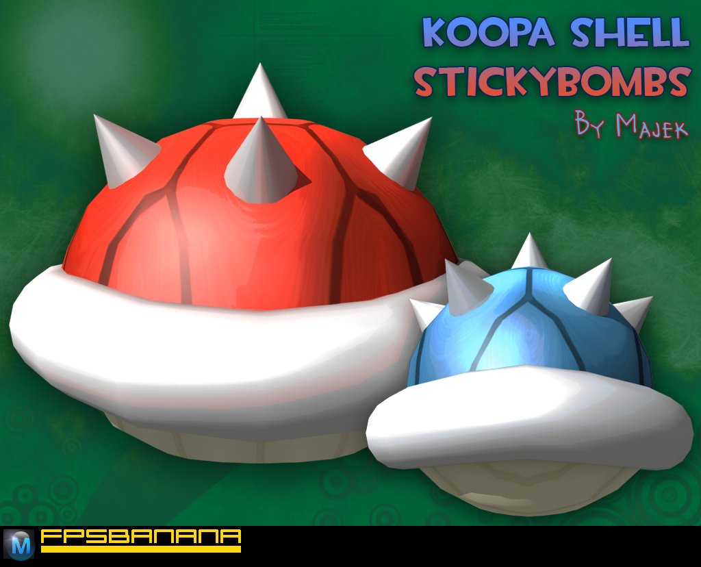 Koopa Shell Stickies