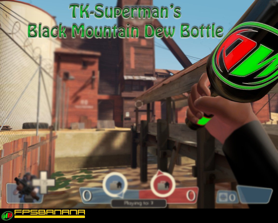 Black Mountain Dew Bottle V2