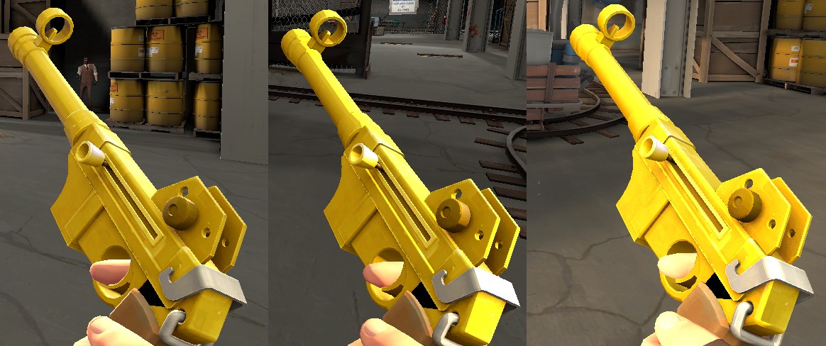 Golden/Yellow SMG