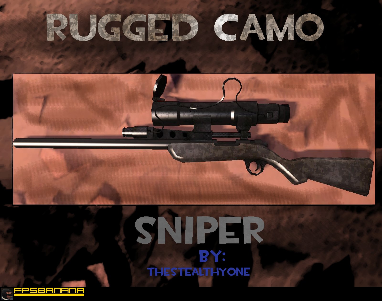 Rugged Camo Sniper