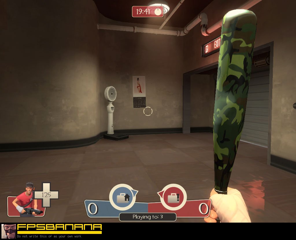 Woodland camo baseball bat
