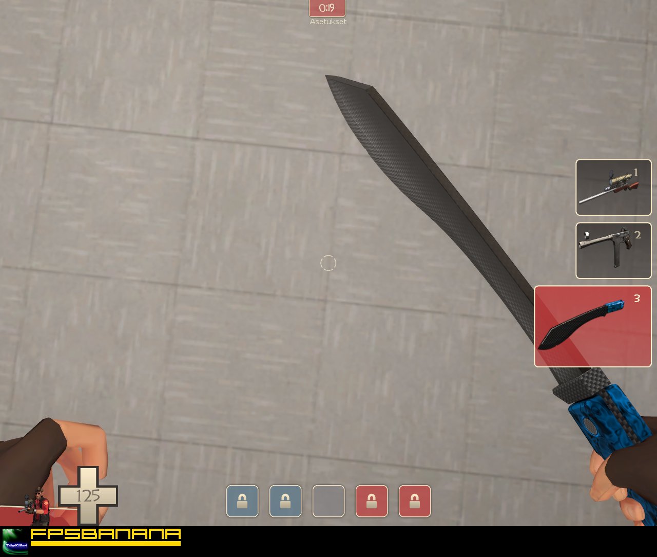 Carbonfiber machete