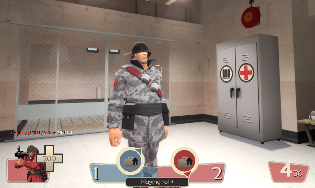 ACU Soldier. RED TEAM ONLY.