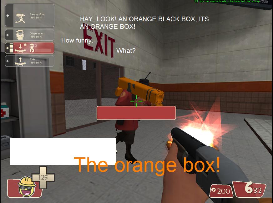 The ORANGE box!
