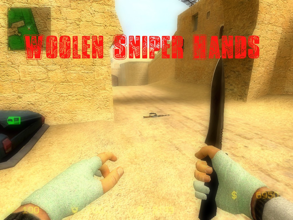 Woolen Sniper Hands v.1