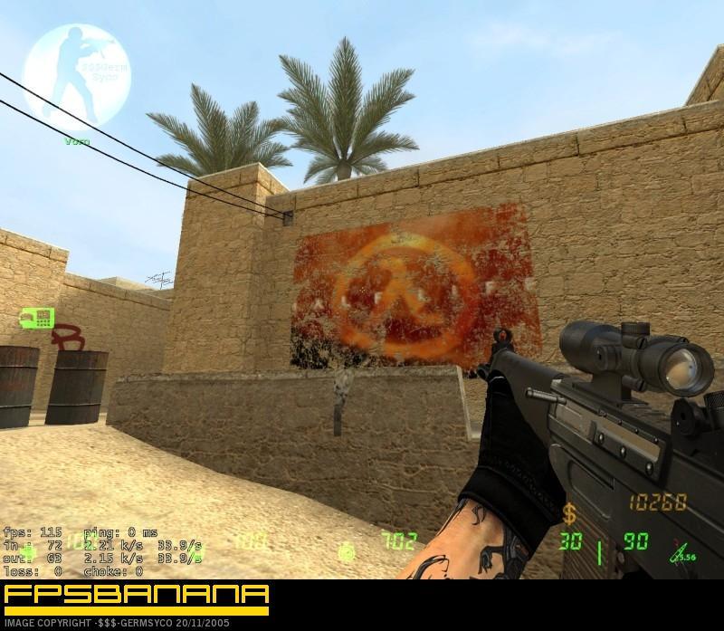 Half Life Style Dustflag