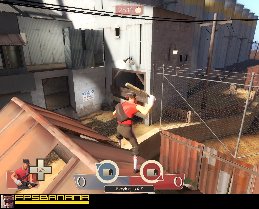 Wooden bat Fallout 3 style!