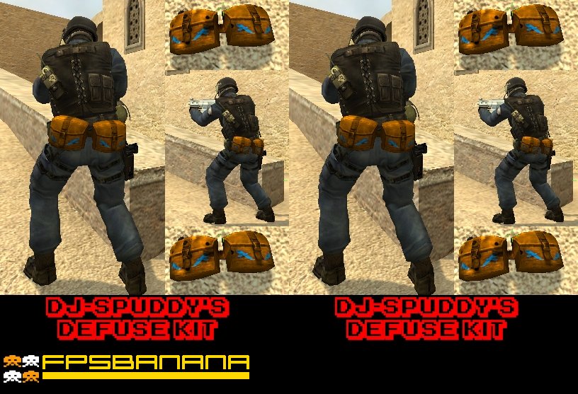 Dj-spuddy's Defuse Kit. Mod for Counter-Strike: Source | CS:S Mods