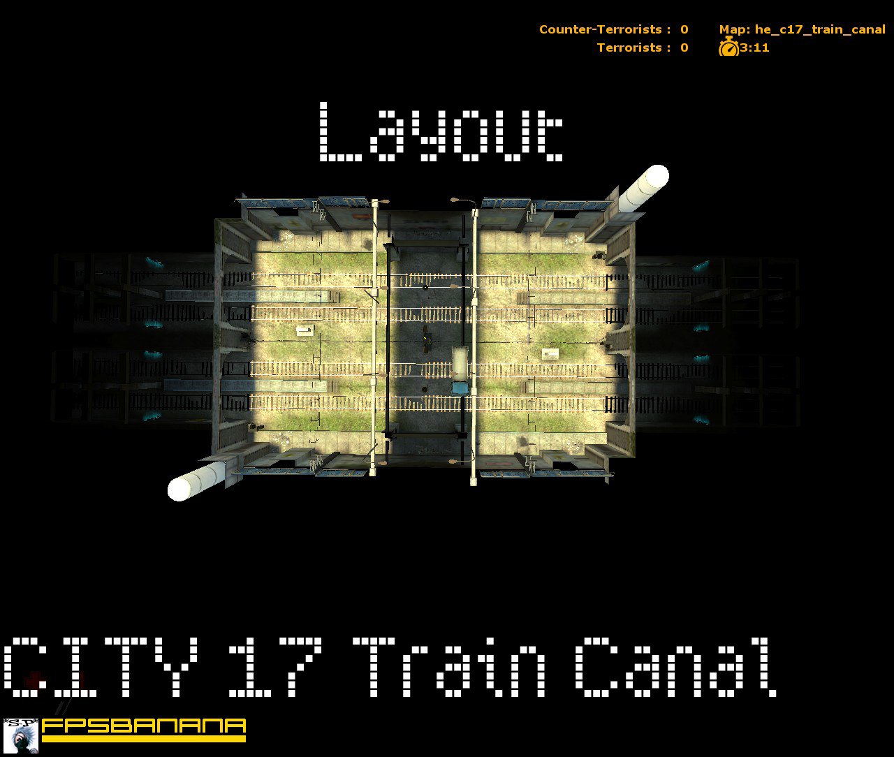 city17 train canal Mod for Counter-Strike: Source | CS:S Mods
