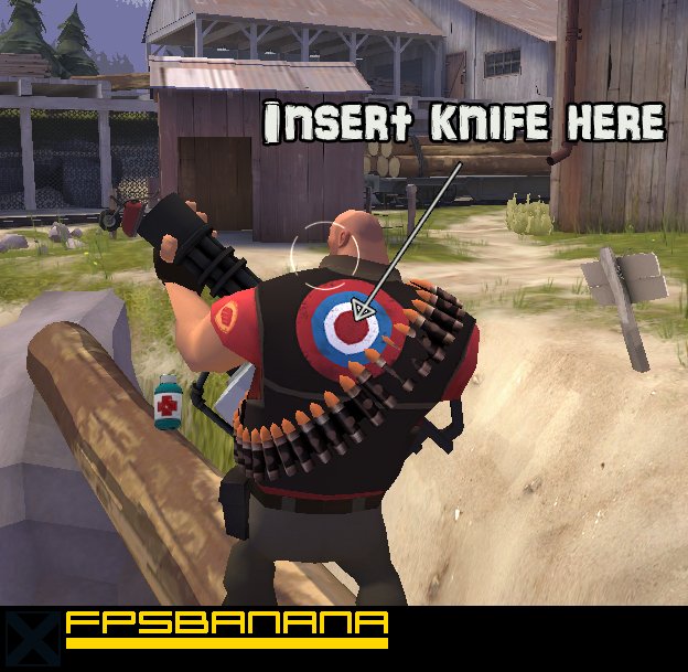 Heavy back-target