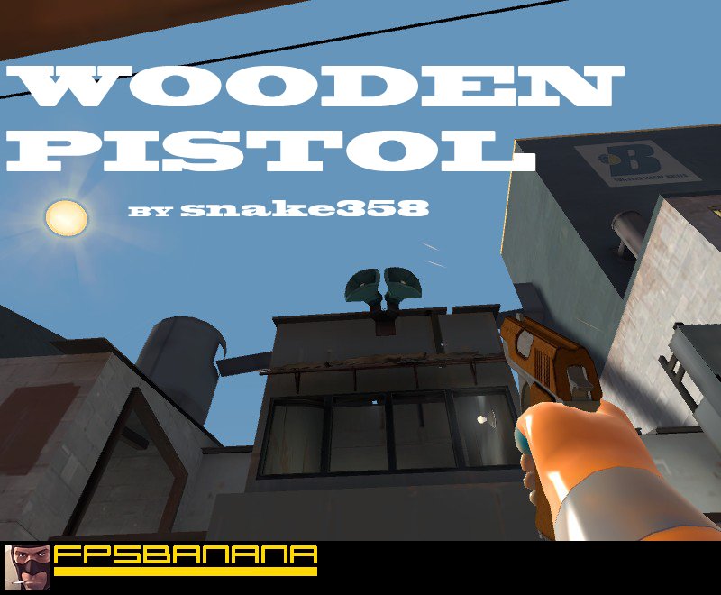 Wooden Pistol