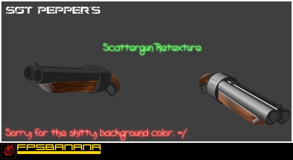 Scattergun Retexture