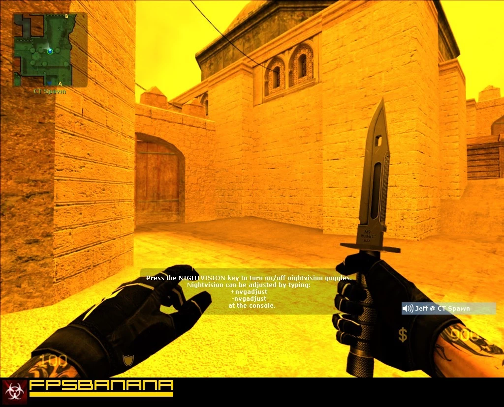 Custom Orange Night Vision