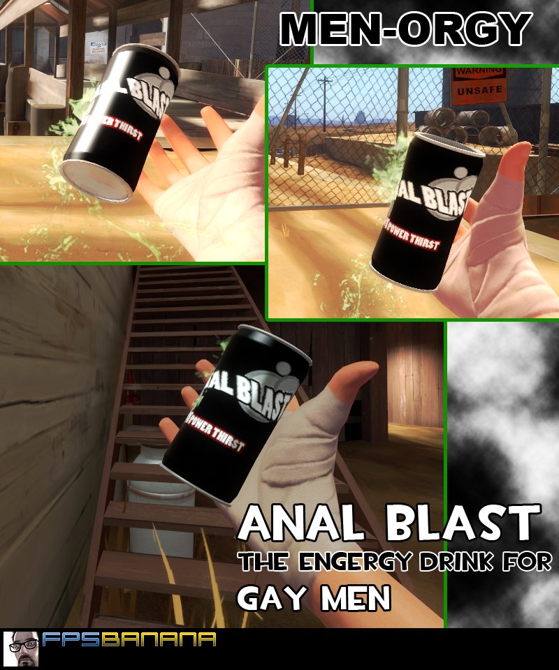 ANALBLAST energy drink