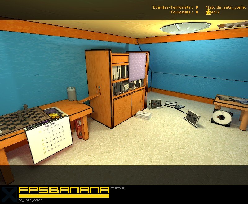 de_rats_comic Mod for Counter-Strike: Source | CS:S Mods