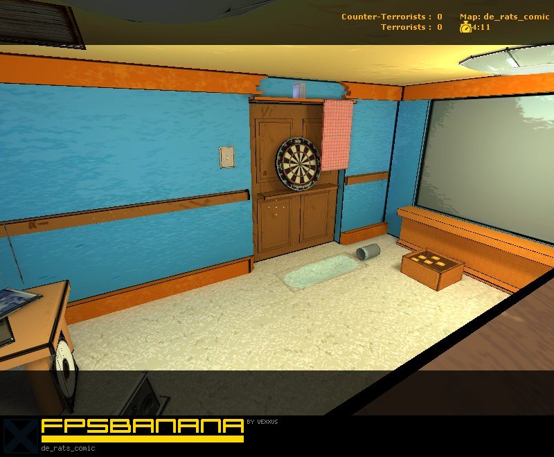 de_rats_comic Mod for Counter-Strike: Source | CS:S Mods