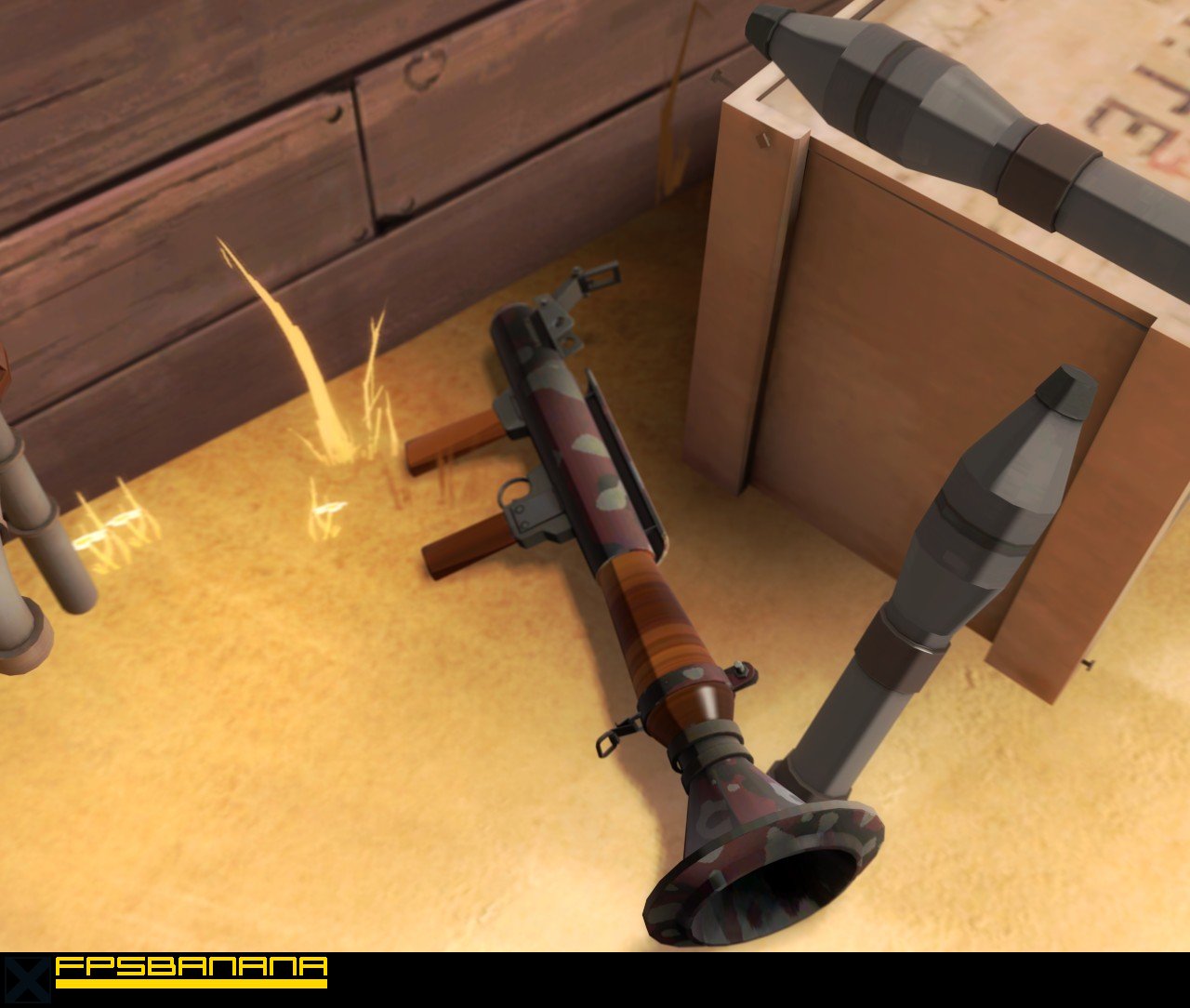 Red camo Rocket Launcher