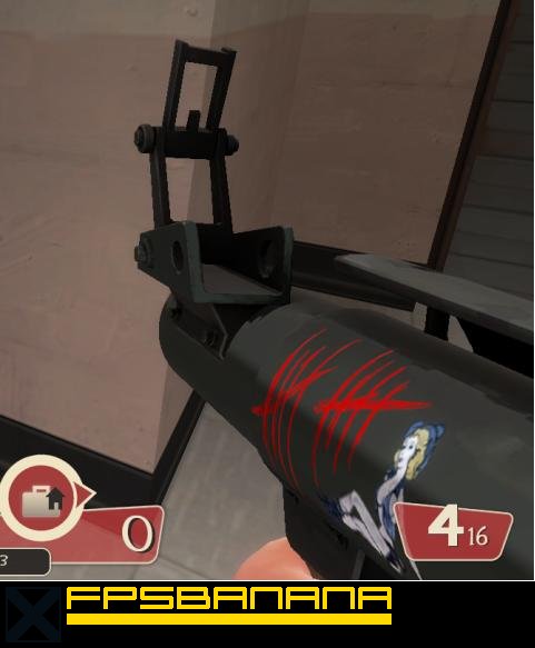 Rocket Launcher Pin Up Gal