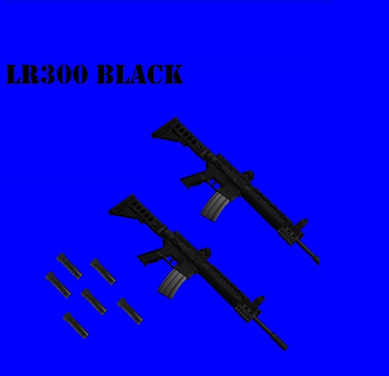 Black LR300 S.T.A.L.K.E.R