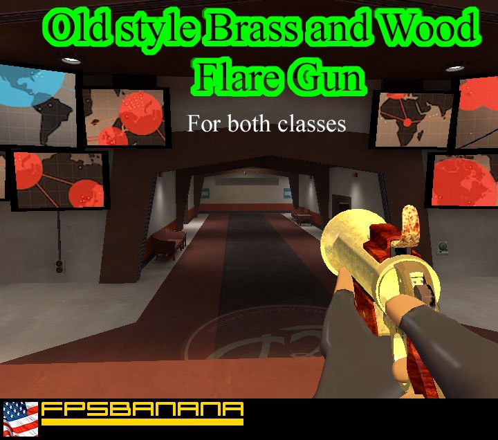 Old School Brass Flaregun