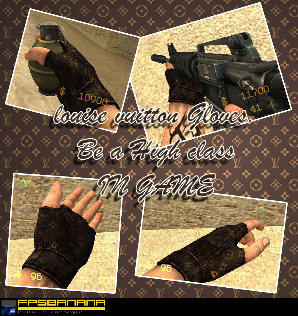 louise vuitton Gloves