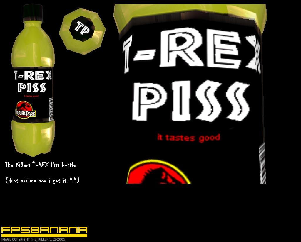 T-Rex Piss Bottle