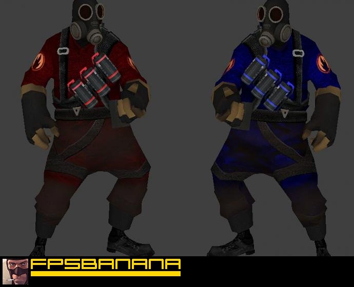 Realistic Pyro Skin