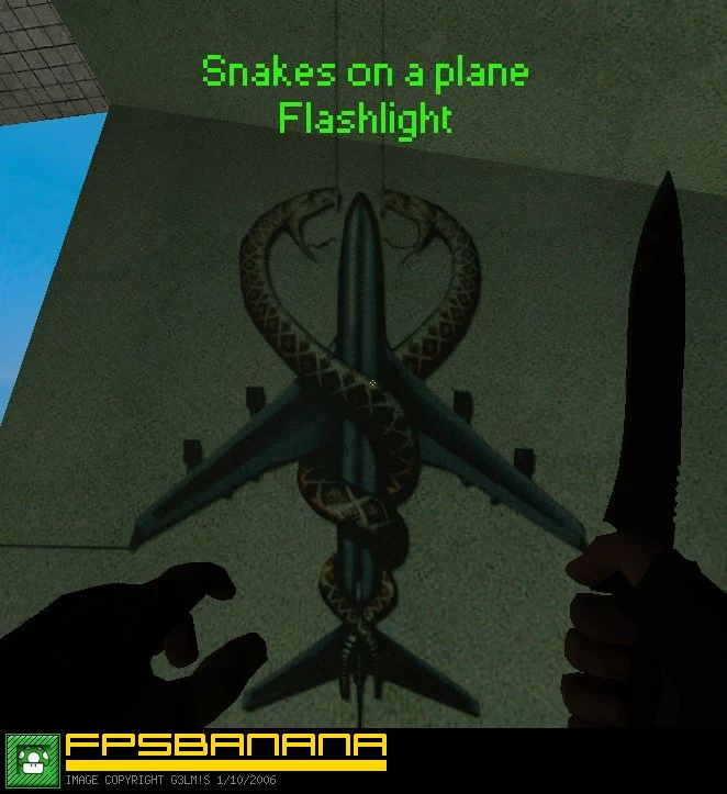 Snakes On A Plane Flashlight