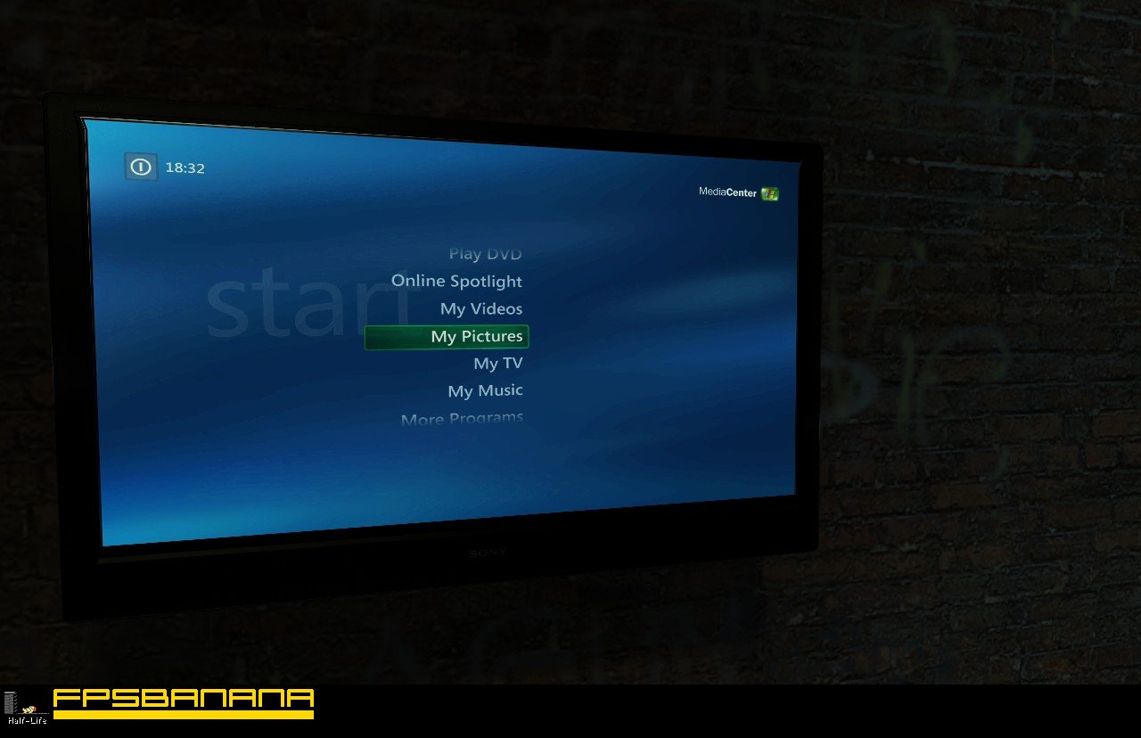 Bravia Plasma screen replacement [CounterStrike Source] [Mods]