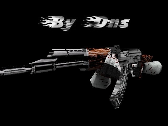 Dark Light Wood AK47