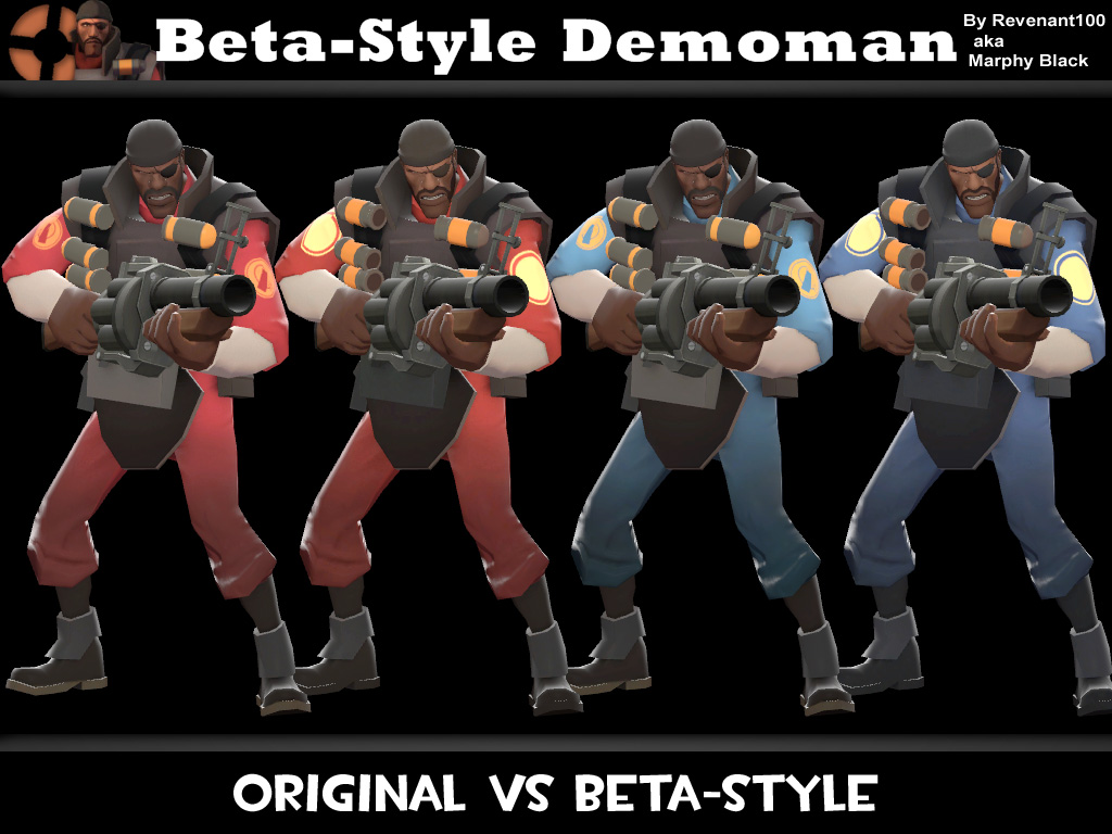 Beta Style Demoman Team Fortress 2 Mods