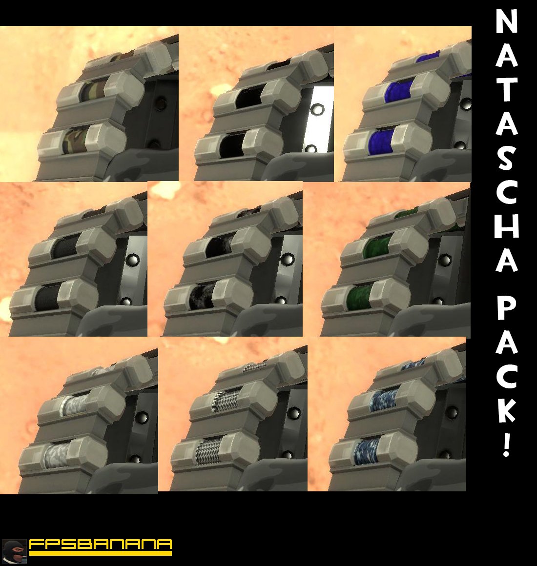 Natascha Mega Pack 9 Belts! v2