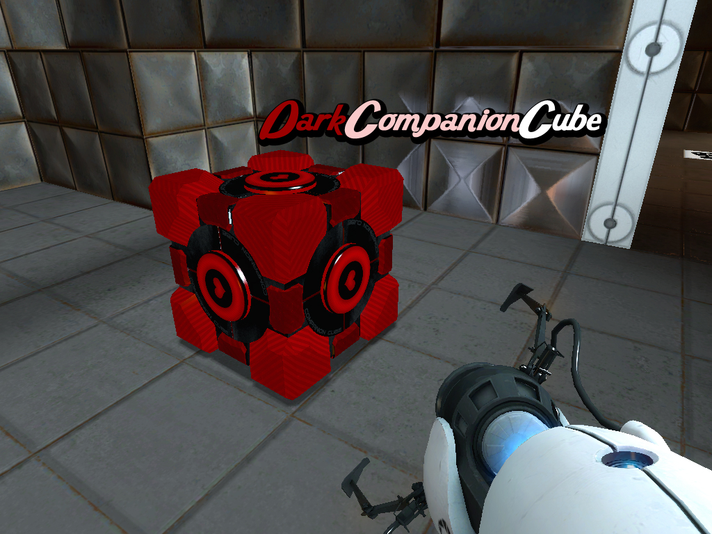 Mod Cube Dark Companion Cube Mod for Portal | PRTL Mods