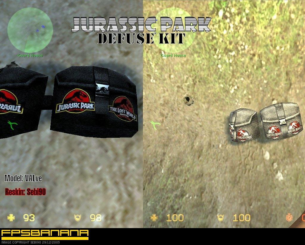Jurassic Park Defuse-kit
