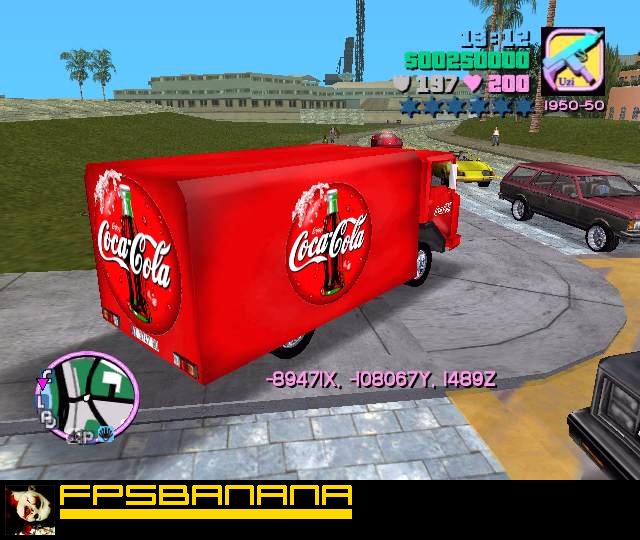 Coca Cola Truck [Grand Theft Auto: Vice City] [Mods]