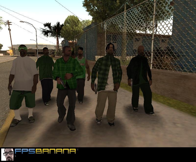 como formar uma gangue no gta san andreas 