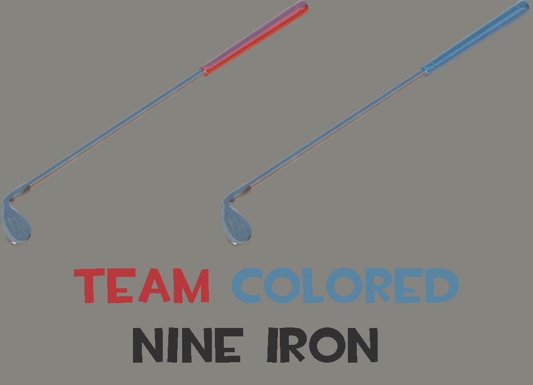 Team Colored Nessie's Nine Iron