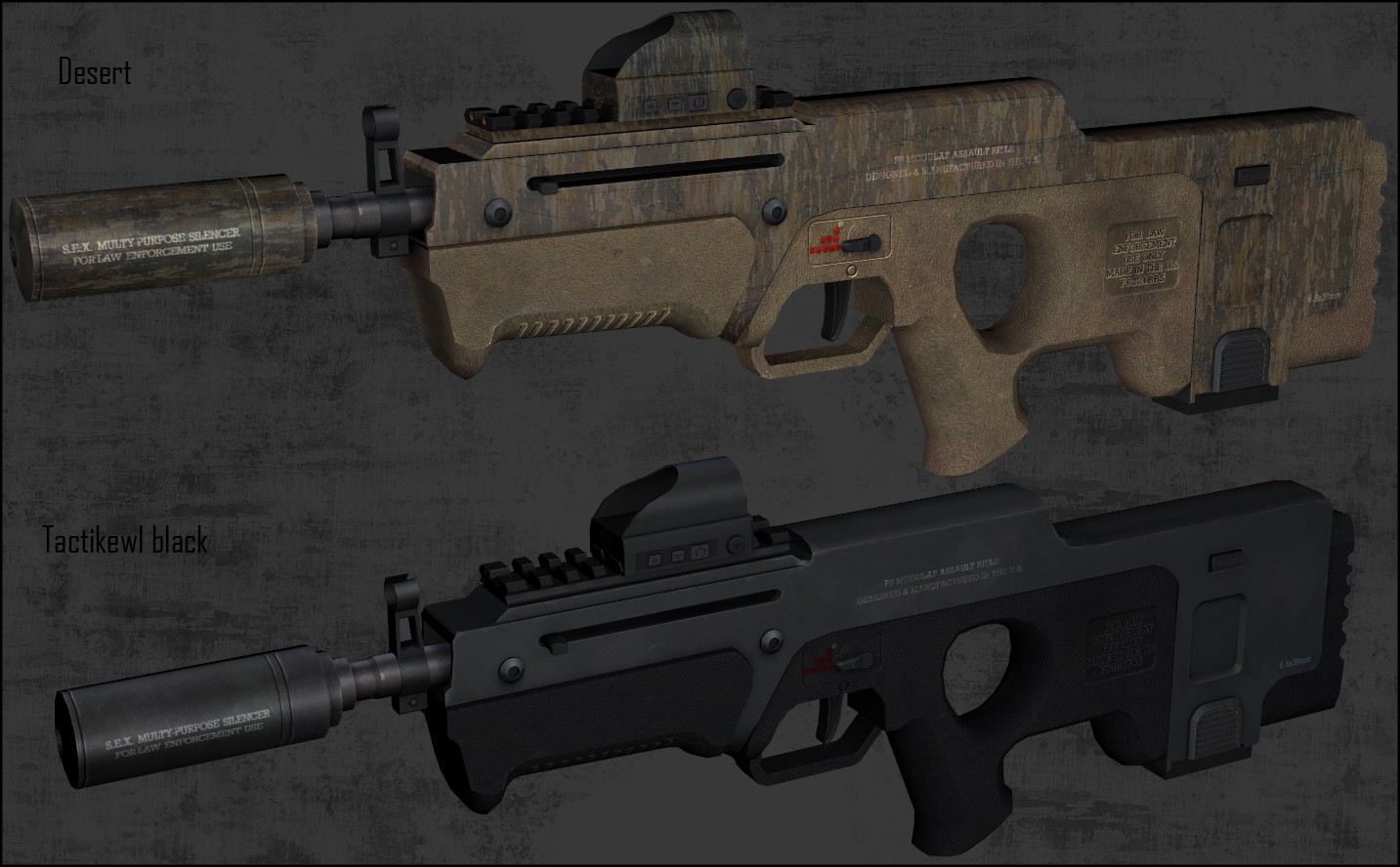 F6 Modular Assault Rifle Mod for Counter-Strike: Source | CS:S Mods