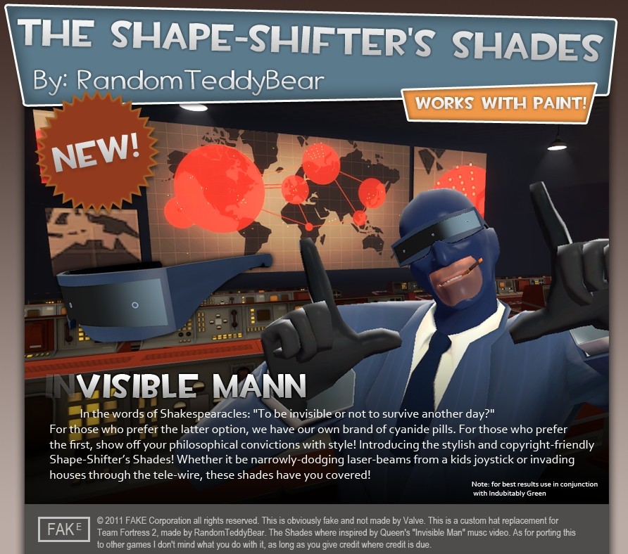 The Shape-Shifter's Shades